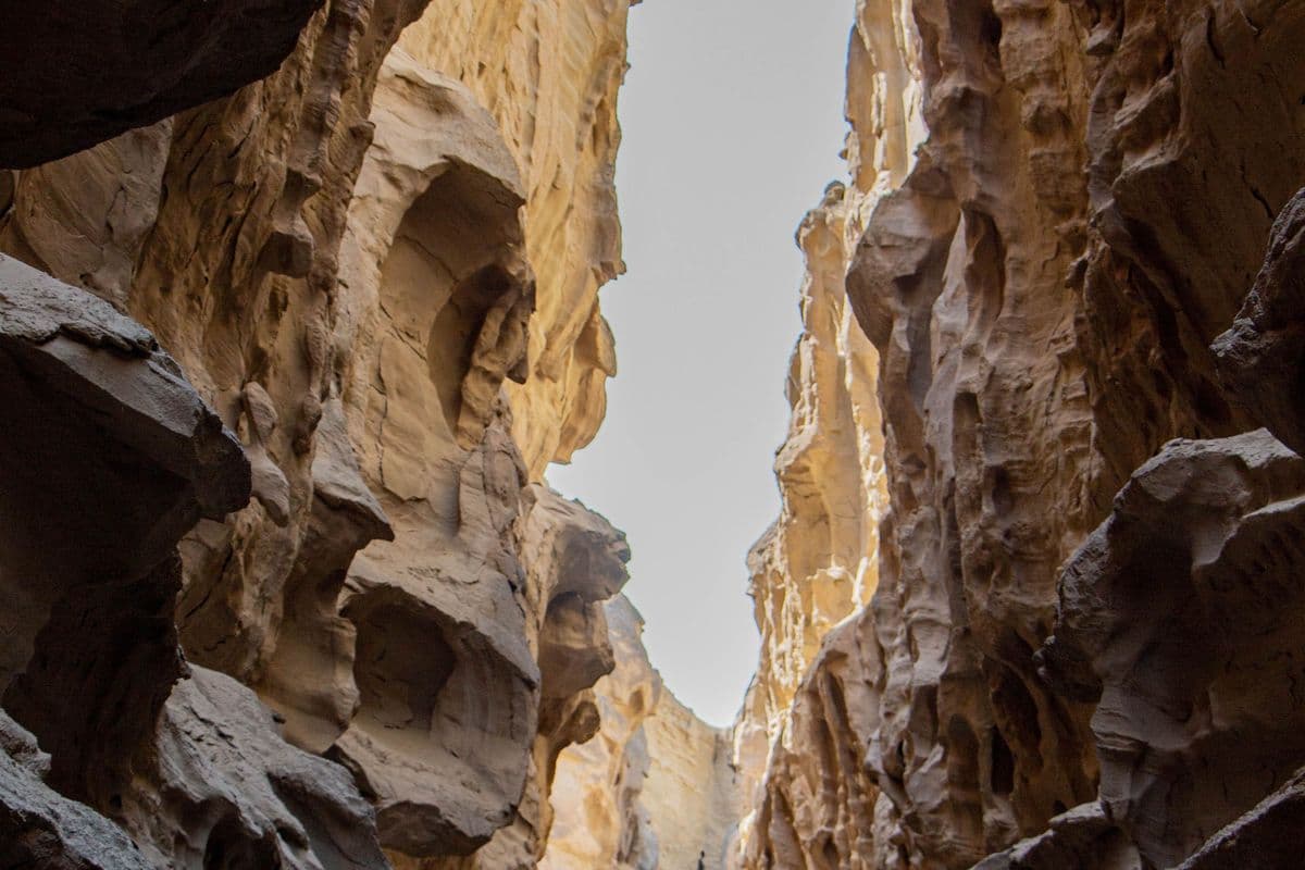 Sandhan Valley Trek โ Descent through a narrow, 200-foot-deep natural canyon